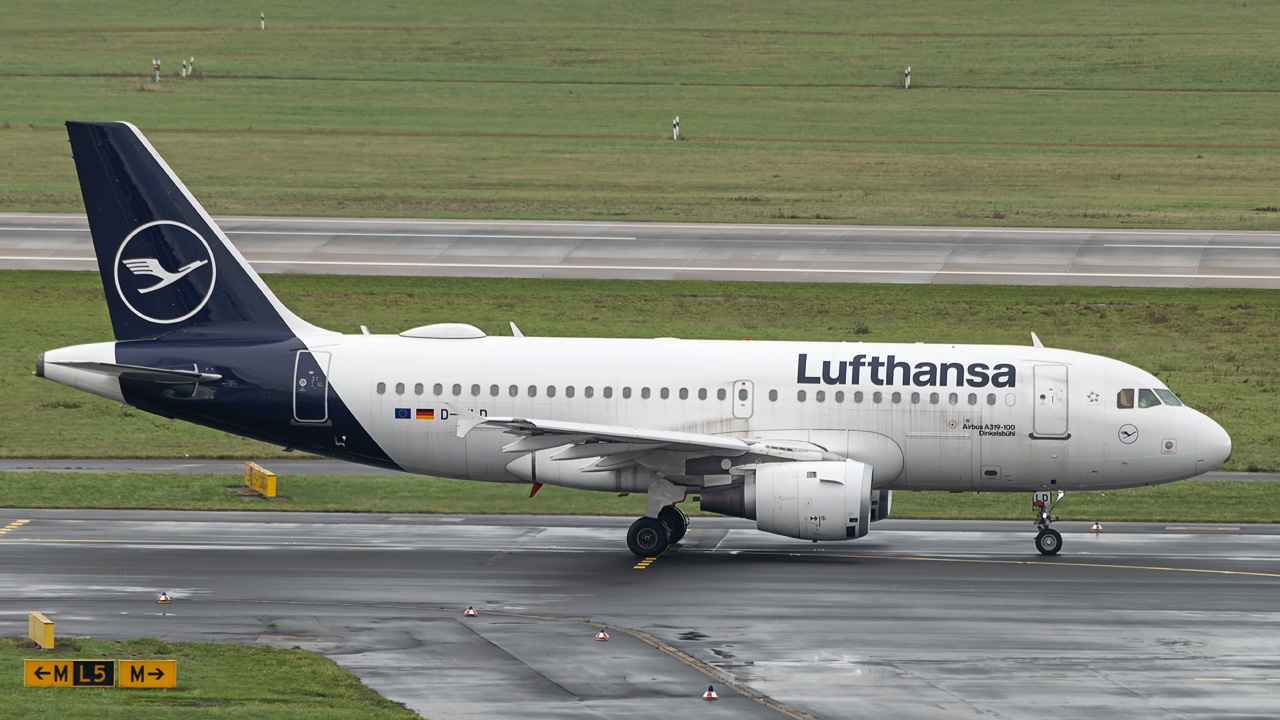 D-AILD Lufthansa Airbus A319-100