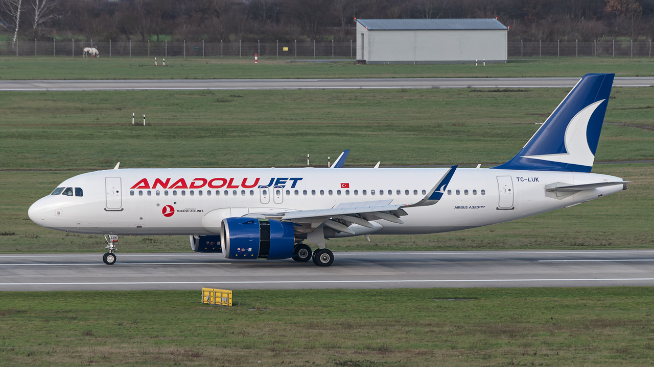 TC-LUK AnadoluJet Airbus A320-200neo