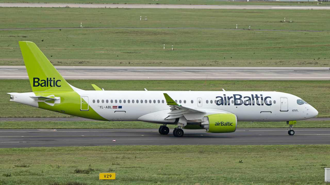YL-ABL airBaltic Airbus A220-300
