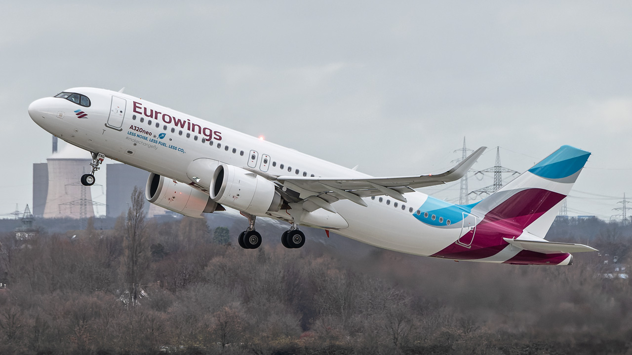D-AENG Eurowings Airbus A320-200neo