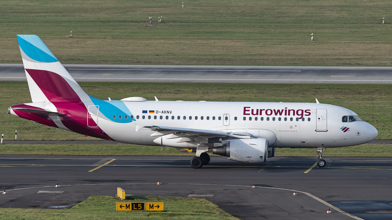 D-AKNV Eurowings Airbus A319-100