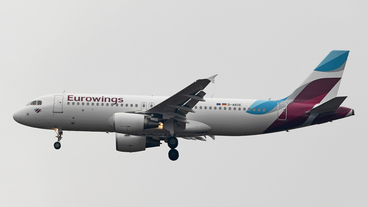 D-ABZE Eurowings Airbus A320-200