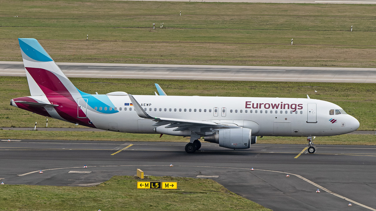 D-AEWP Eurowings Airbus A320-200/S