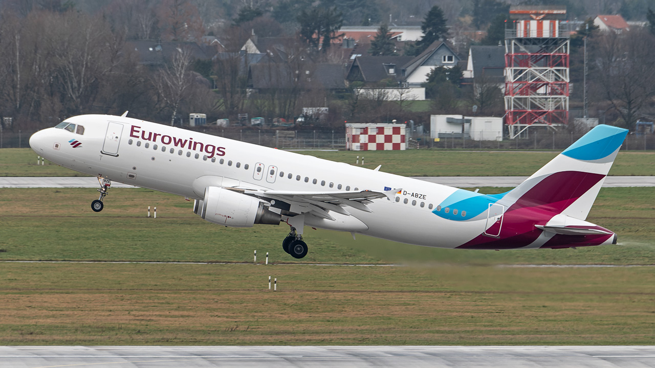 D-ABZE Eurowings Airbus A320-200
