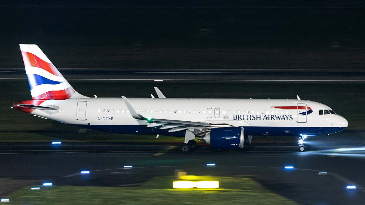G-TTNE British Airways Airbus A320-200neo
