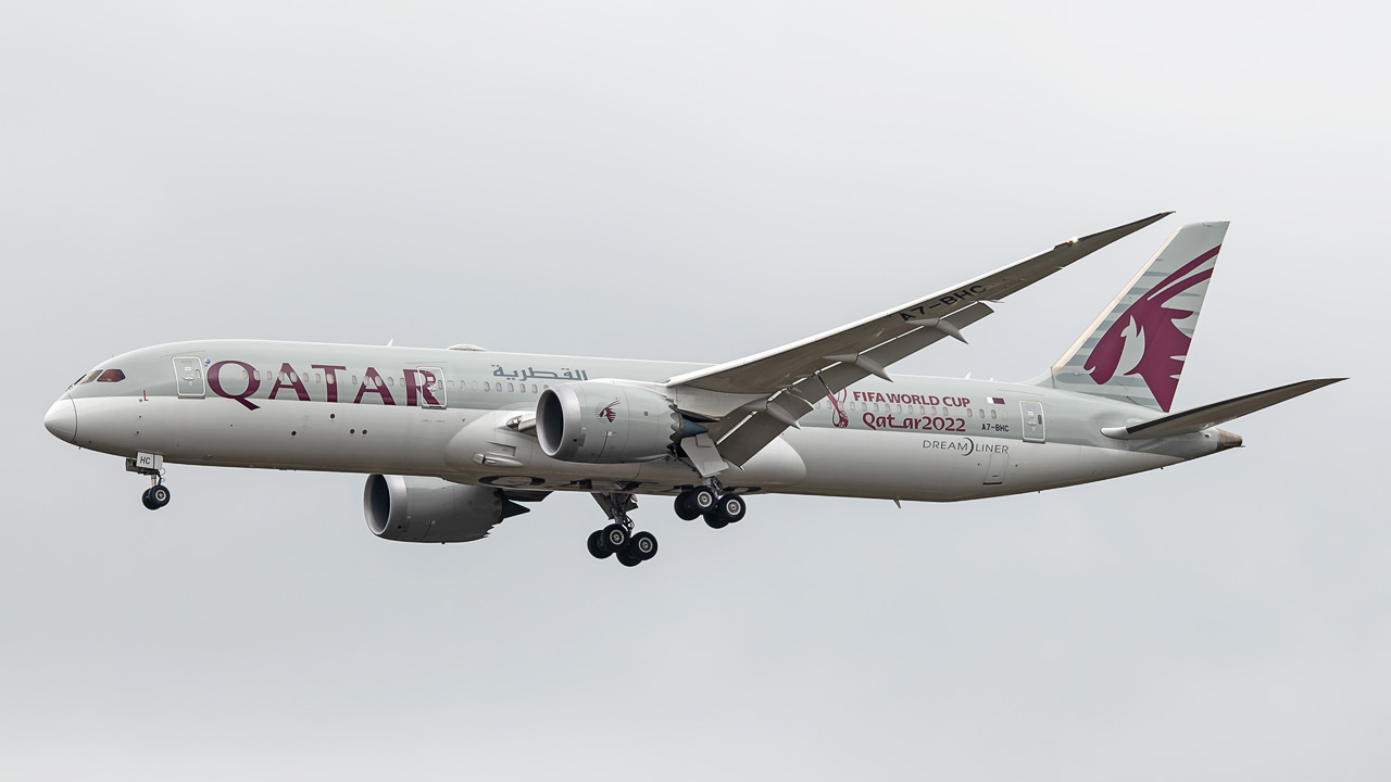 A7-BHC Qatar Airways Boeing 787-9