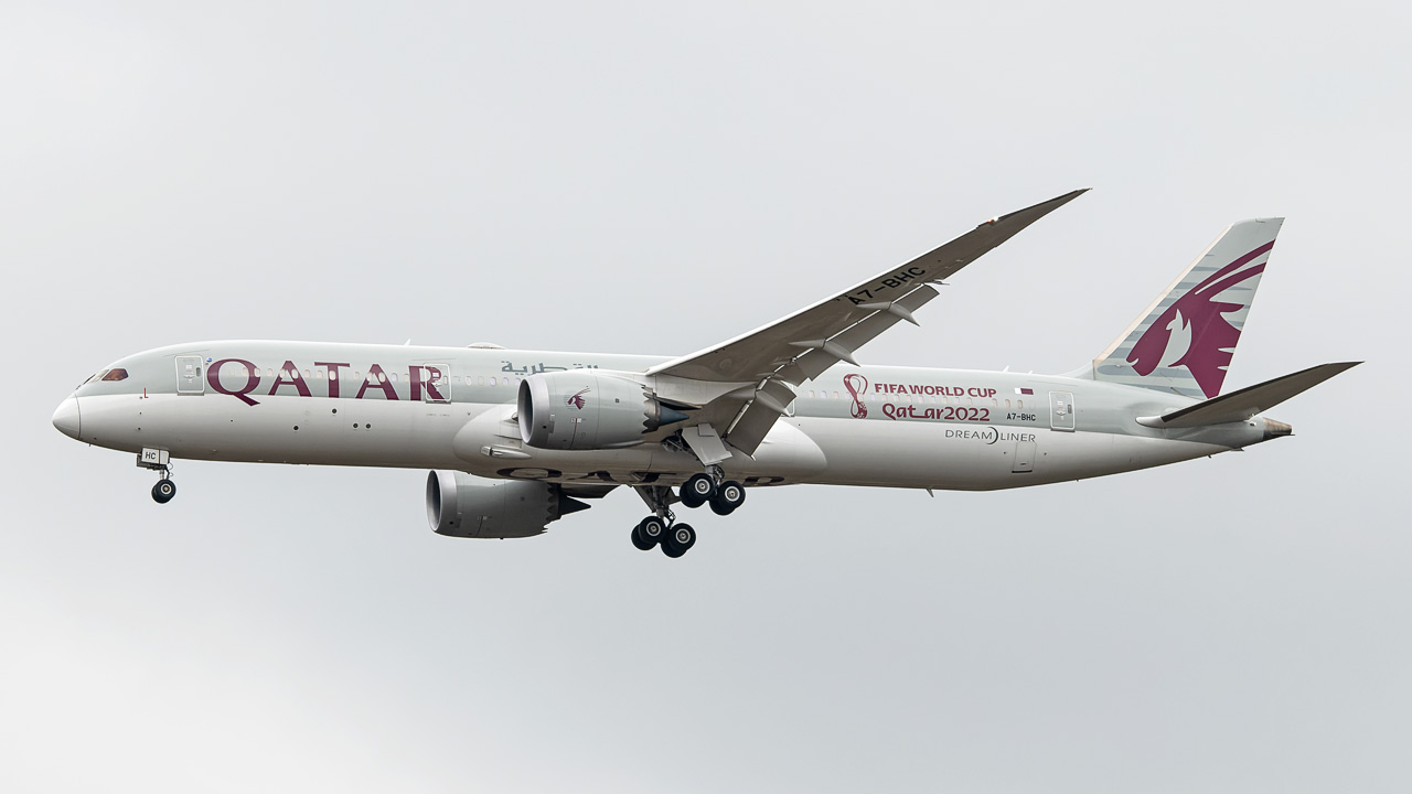 A7-BHC Qatar Airways Boeing 787-9