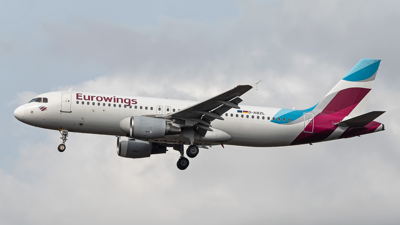 D-ABZL Eurowings Airbus A320-200