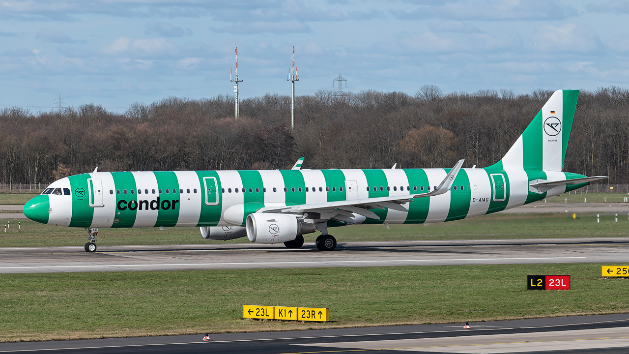 D-AIAG Condor Airbus A321-200/S