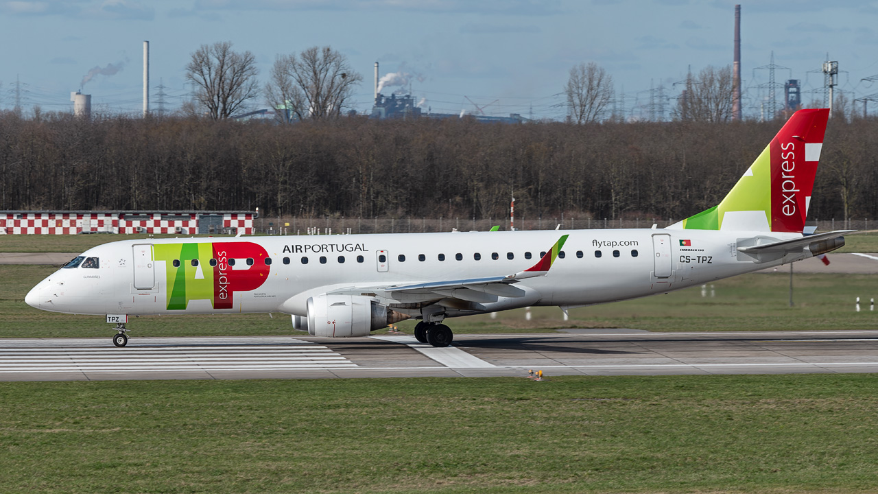 CS-TPZ TAP Express Portugal Embraer ERJ-190