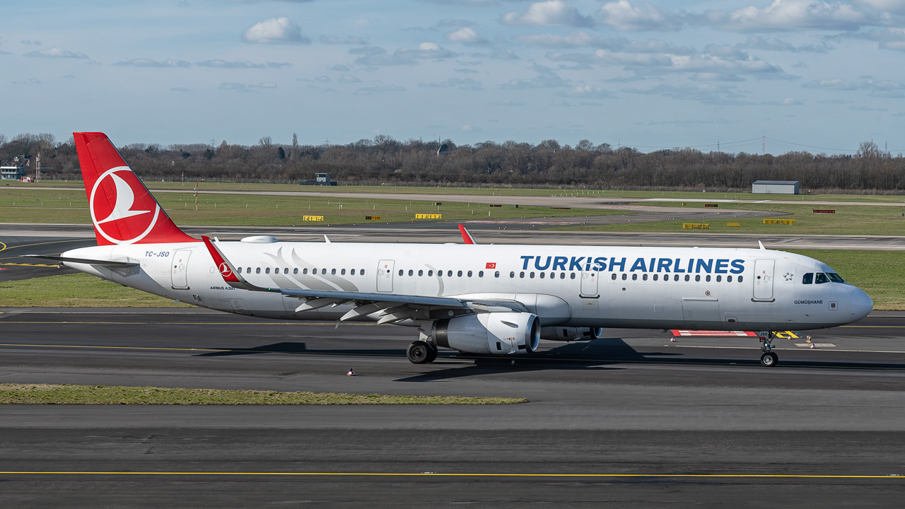 TC-JSO Turkish Airlines Airbus A321-200