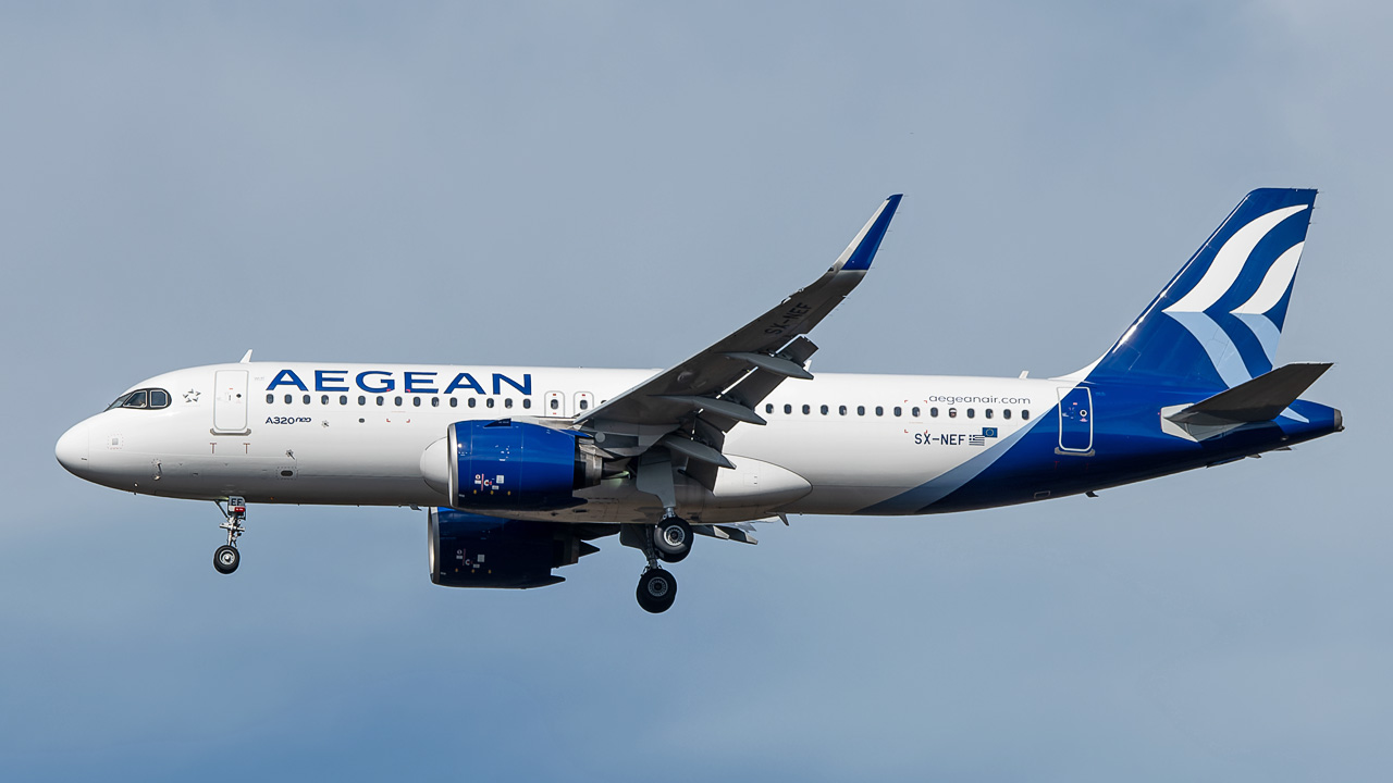 SX-NEF Aegean Airlines Airbus A320-200neo