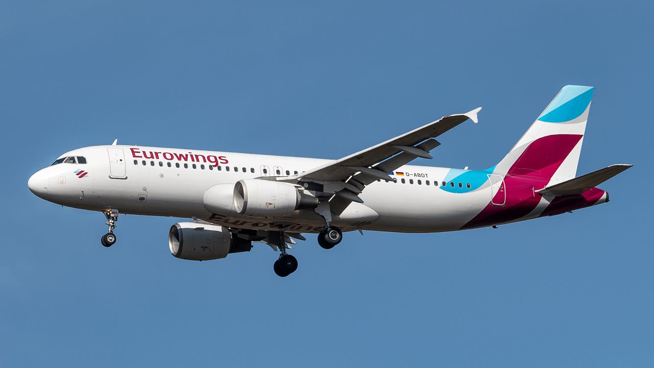 D-ABDT Eurowings Airbus A320-200