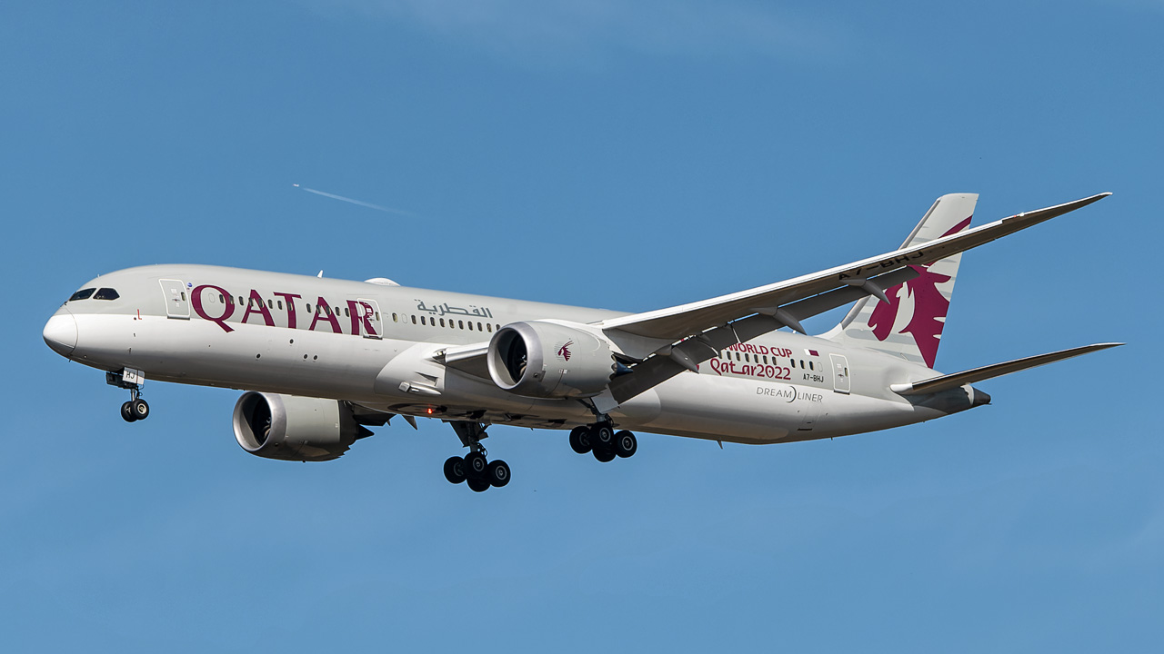 A7-BHJ Qatar Airways Boeing 787-9 Dreamliner