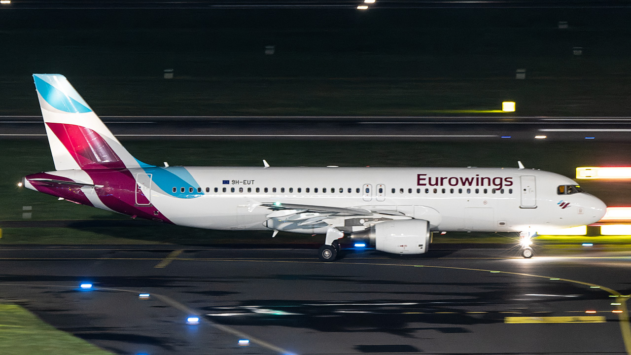 9H-EUT Eurowings Europe Malta Airbus A320-200