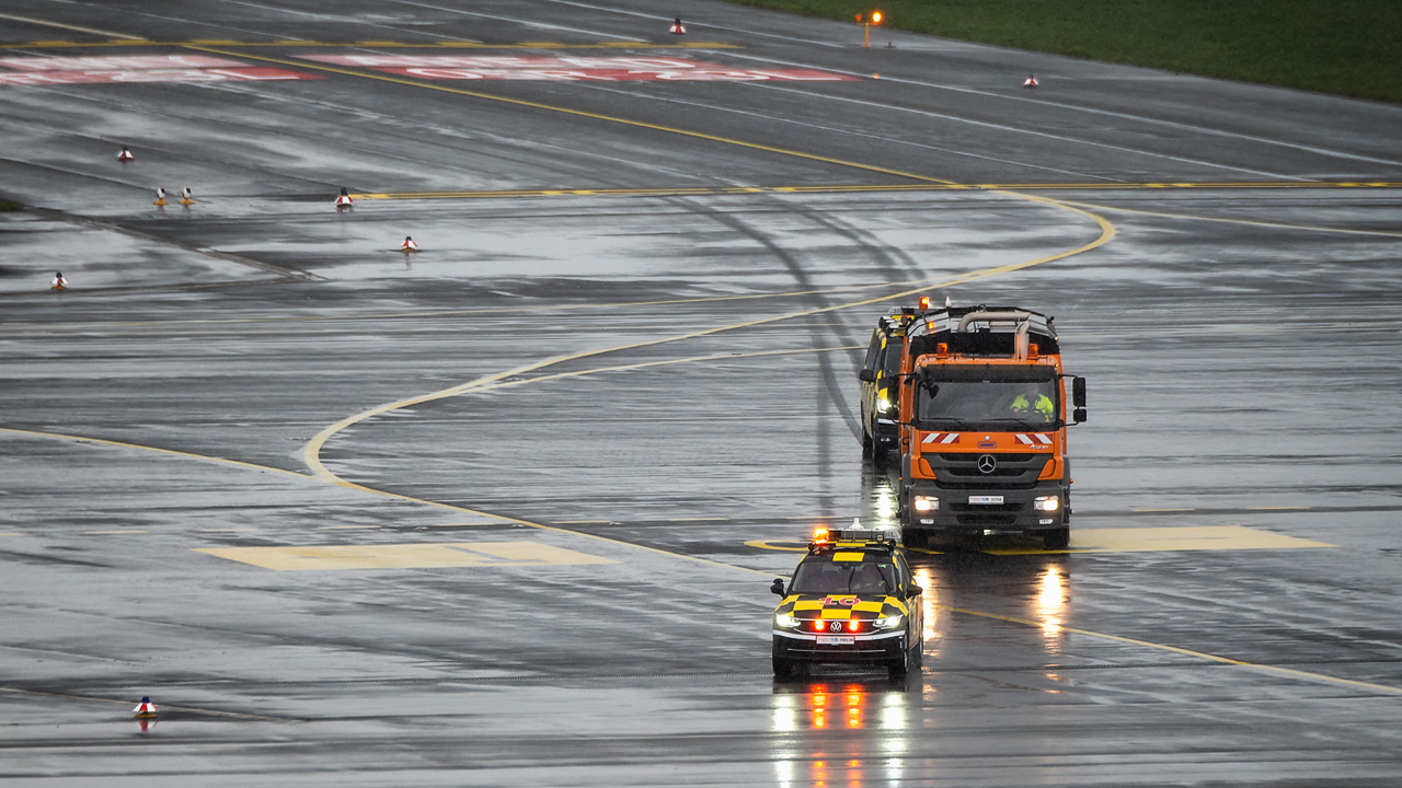 Reinigung der Runway