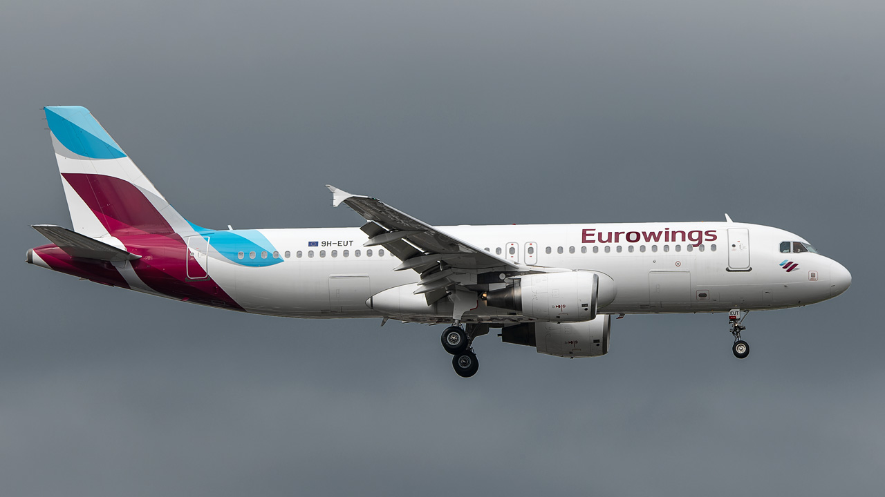 9H-EUT Eurowings Europe Malta Airbus A320-200
