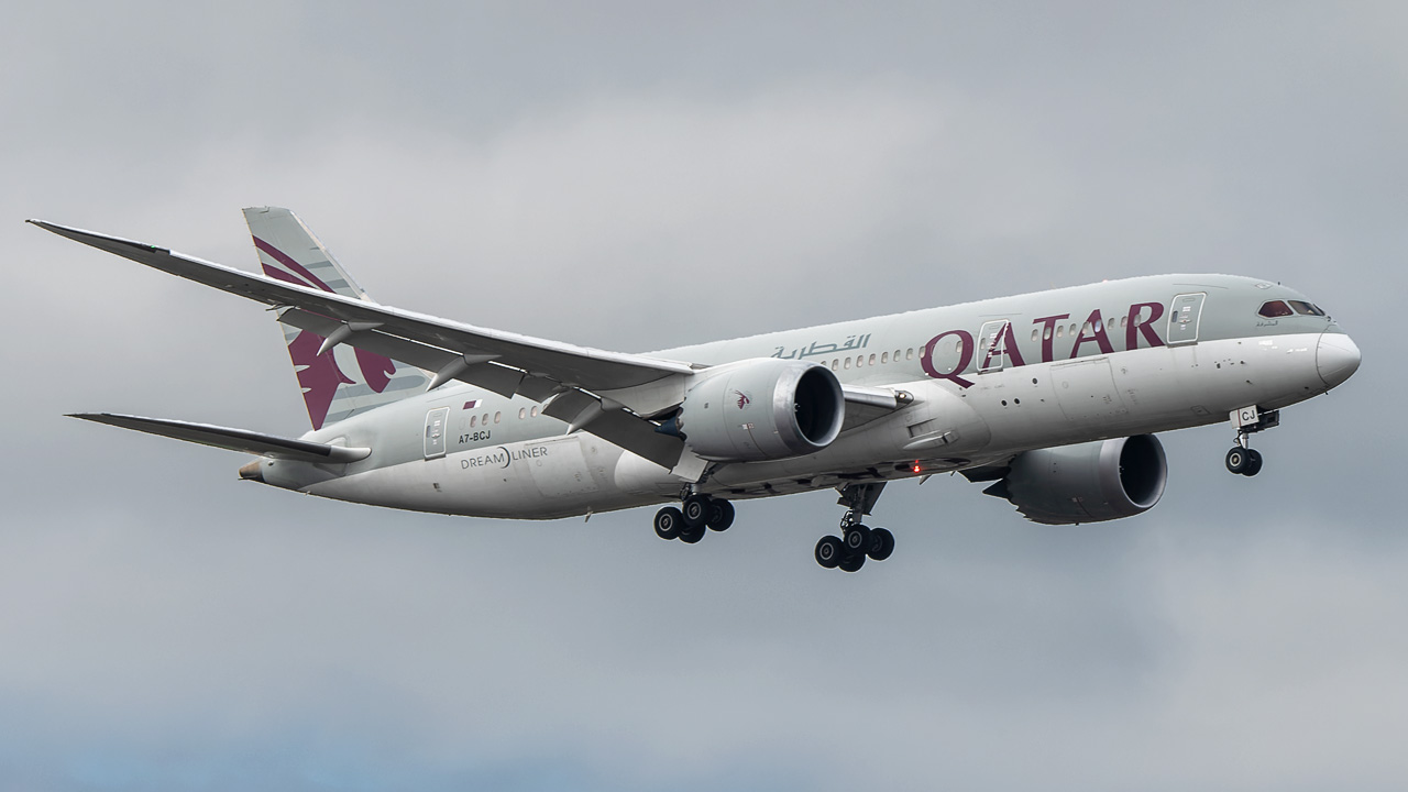 A7-BCJ Qatar Airways Boeing 787-8 Dreamliner
