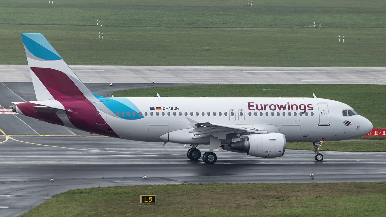 D-ABGH Eurowings Airbus A319-100