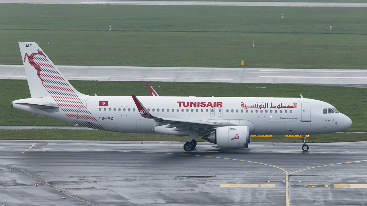 TS-IMZ Tunisair Airbus A320-200neo