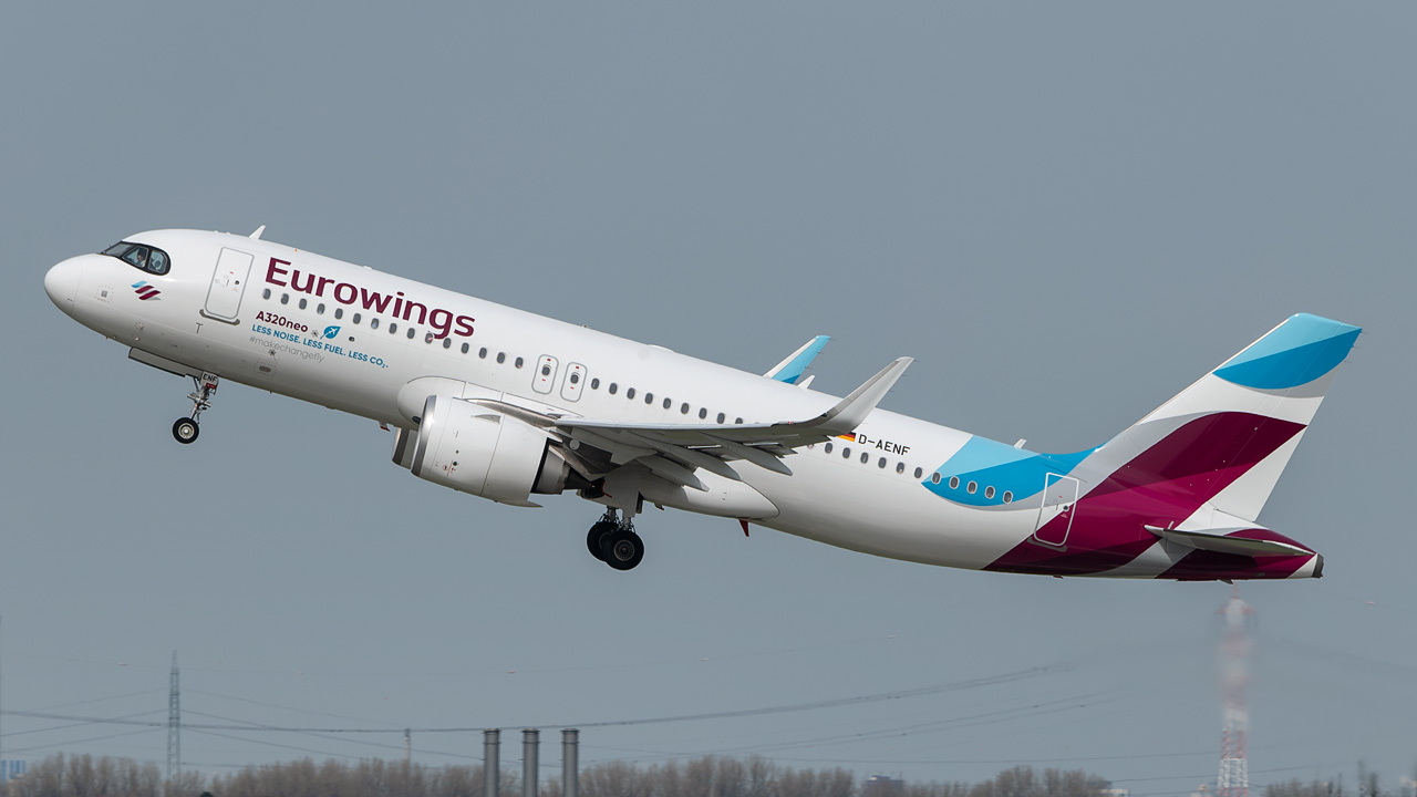 D-AENF Eurowings Airbus A320-200neo
