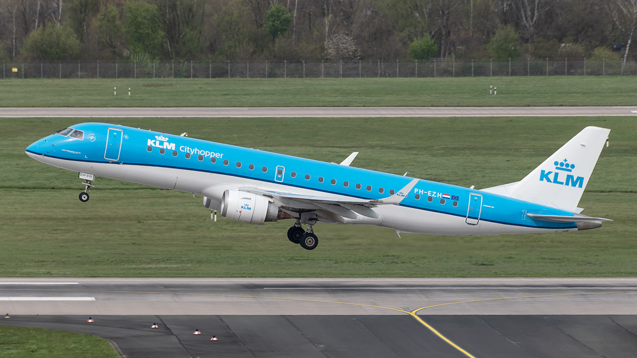 PH-EZH KLM cityhopper Embraer ERJ-190