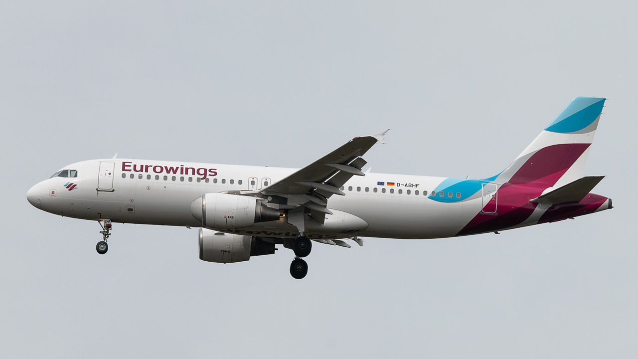 D-ABHF Eurowings Airbus A320-200
