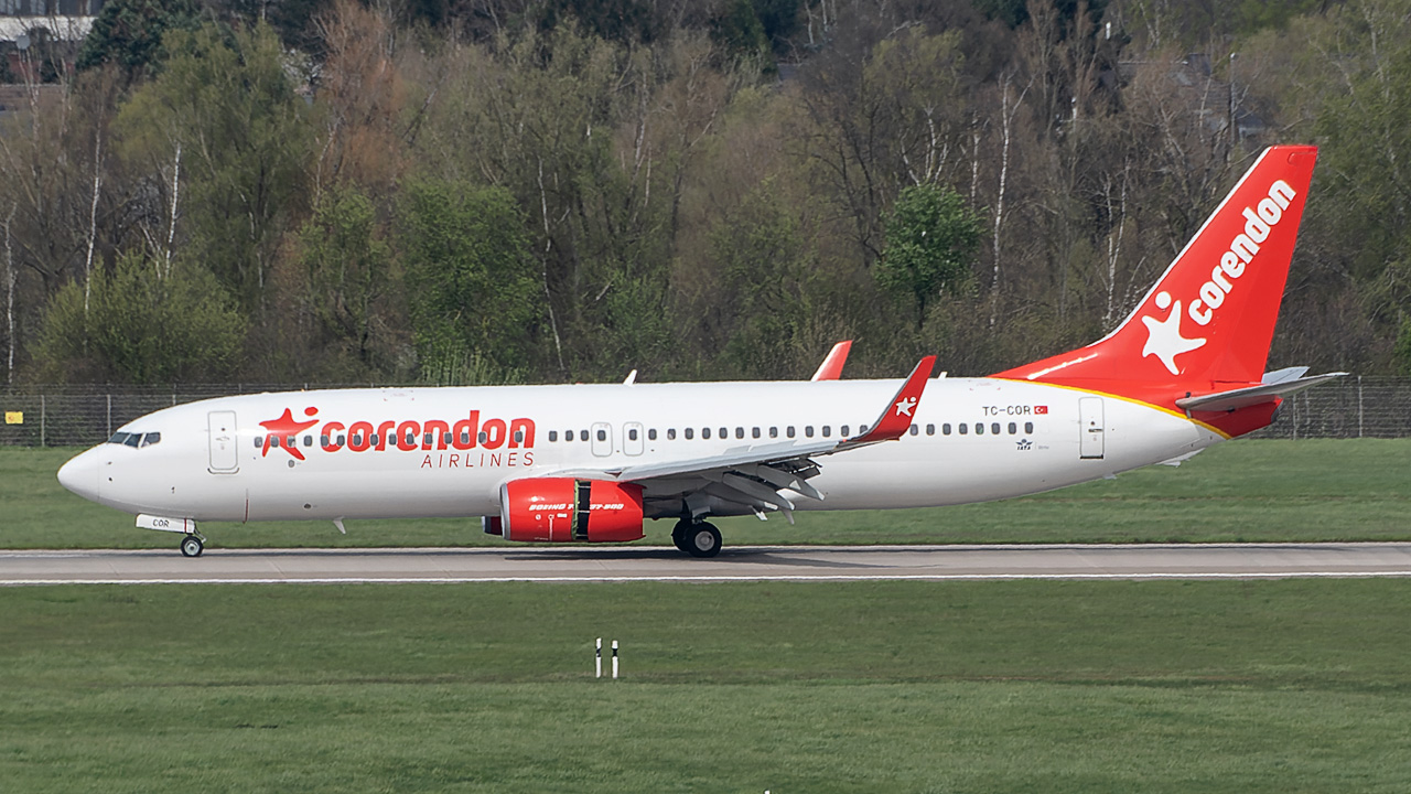 TC-COR Corendon Airlines Boeing 737-800