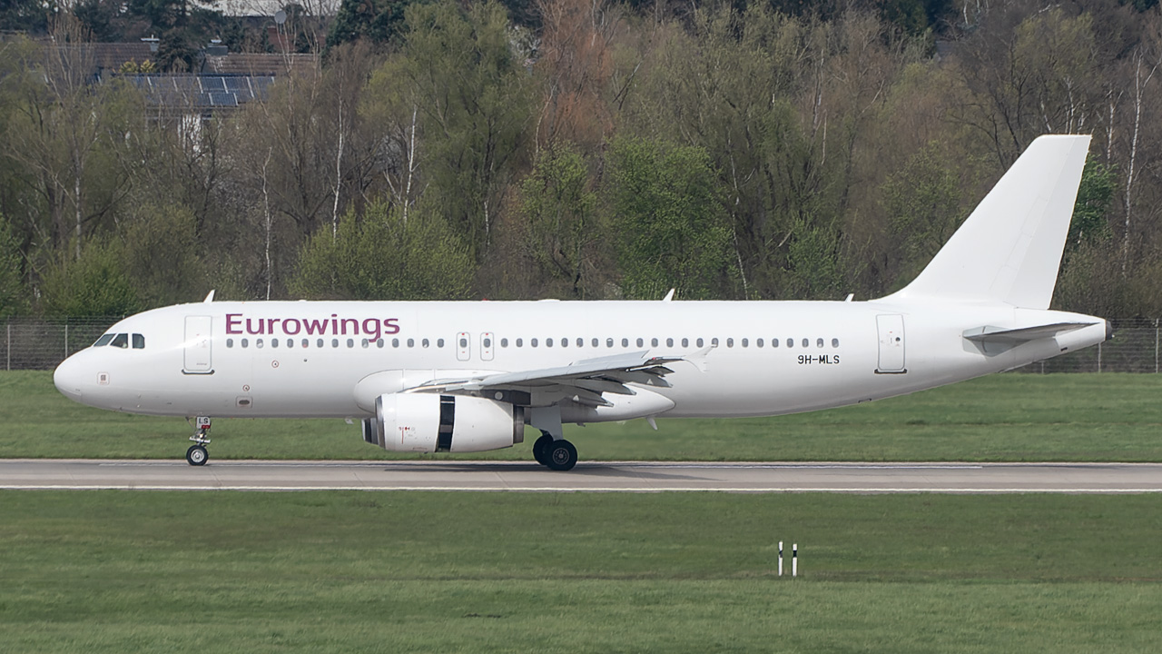 9H-MLS Avion Express Malta Airbus A320-200