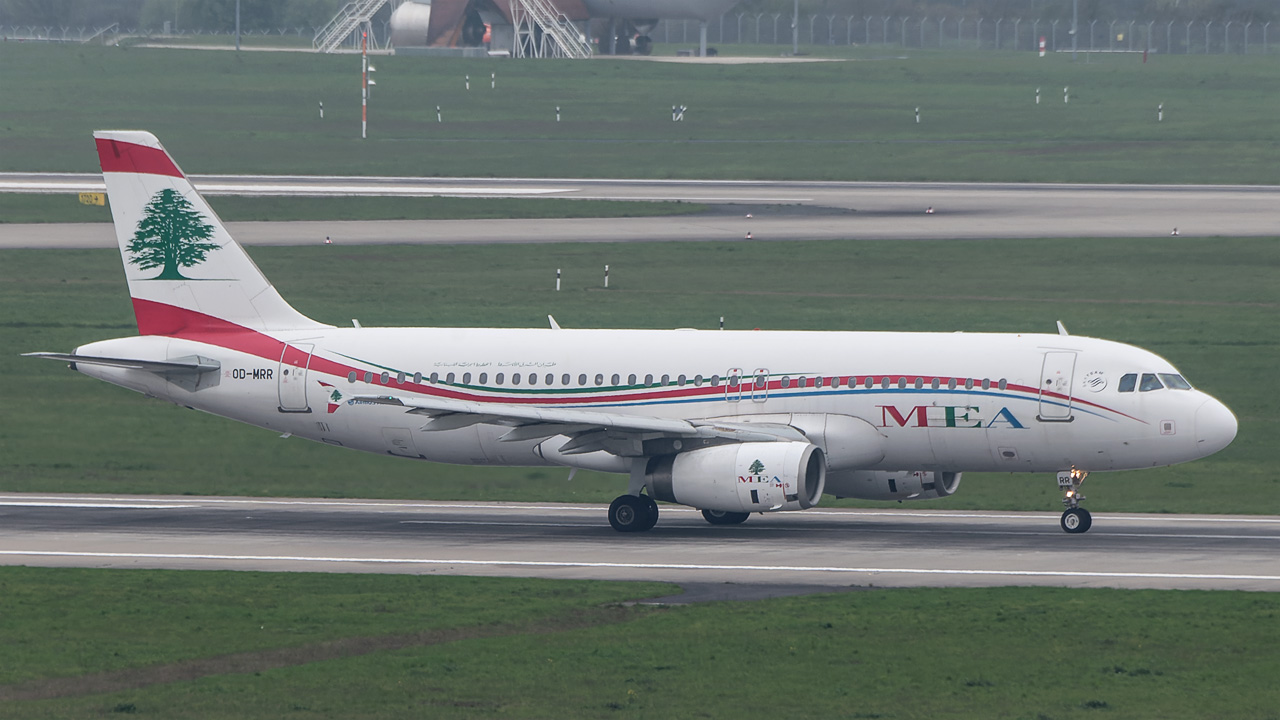 OD-MRR Middle East Airlines (MEA) Airbus A320-200