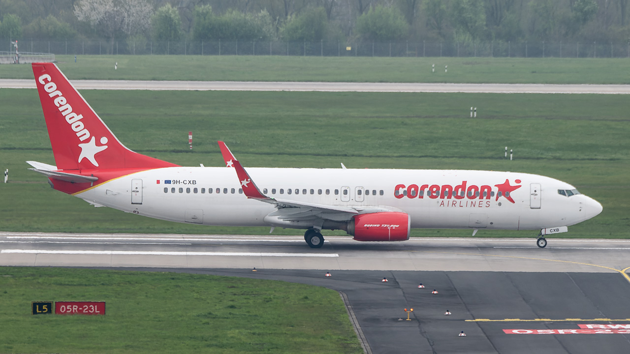 9H-CXB Corendon Airlines Europe Boeing 737-800