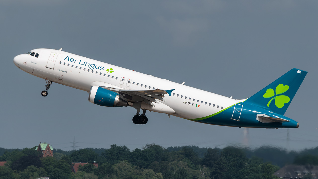 EI-DEK Aer Lingus Airbus A320-200