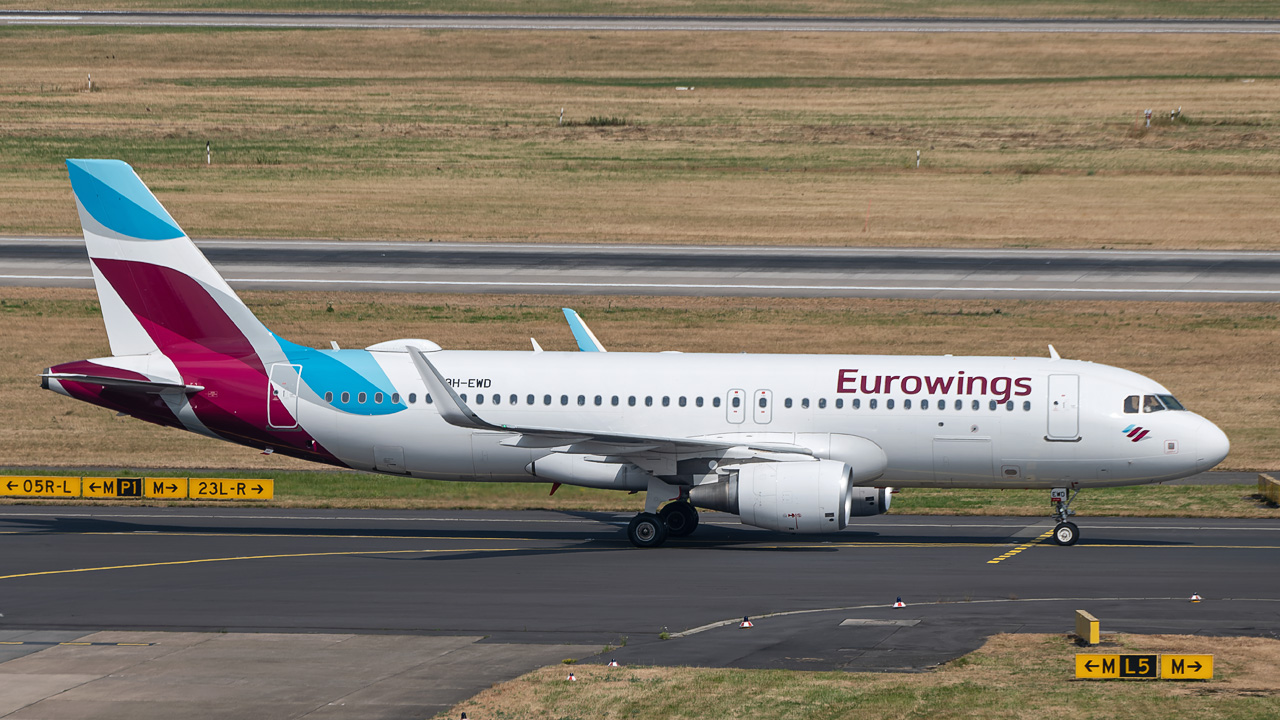 9H-EWD Eurowings Europe Malta Airbus A320-200/S