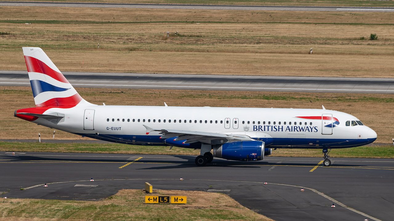 G-EUUT British Airways Airbus A320-200