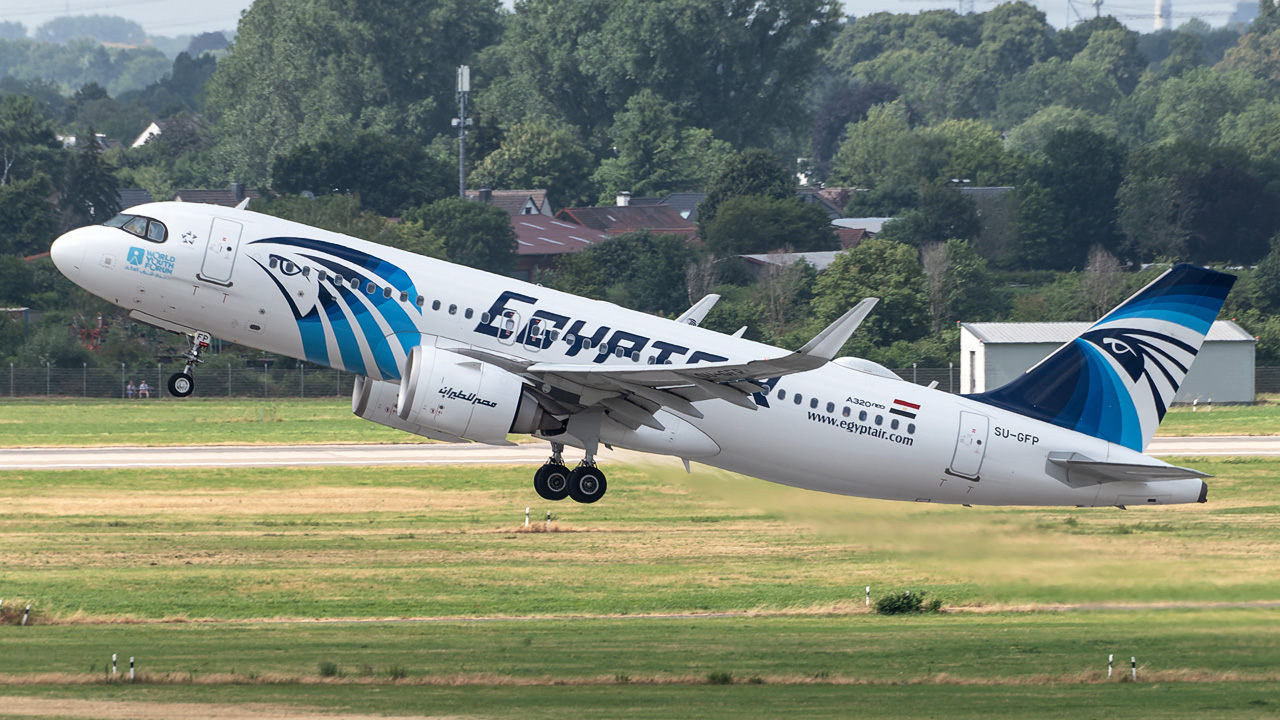 SU-GFP Egypt Air Airbus A320-200neo