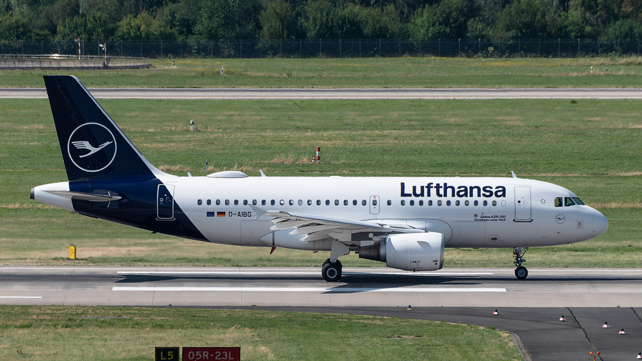 D-AIBG Lufthansa Airbus A319-100