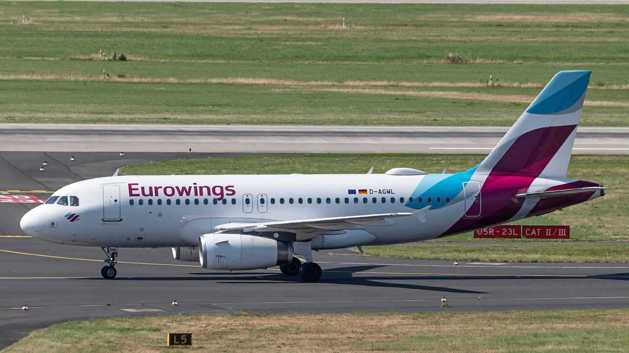 D-AGWL Eurowings Airbus A319-100