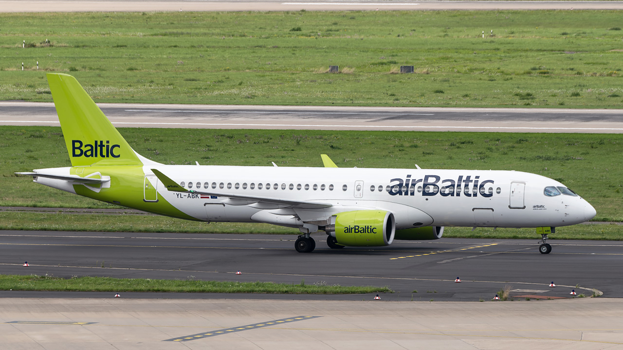 YL-ABK airBaltic Airbus A220-300