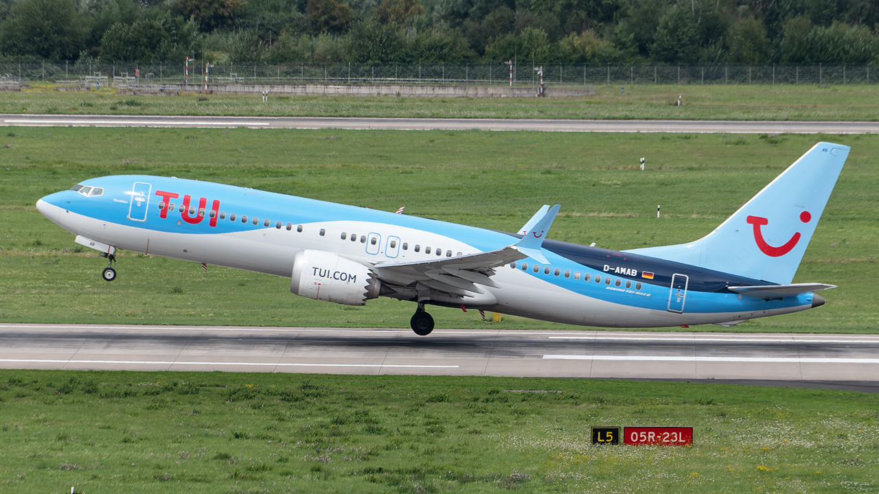 D-AMAB TUIfly Boeing 737 MAX 8