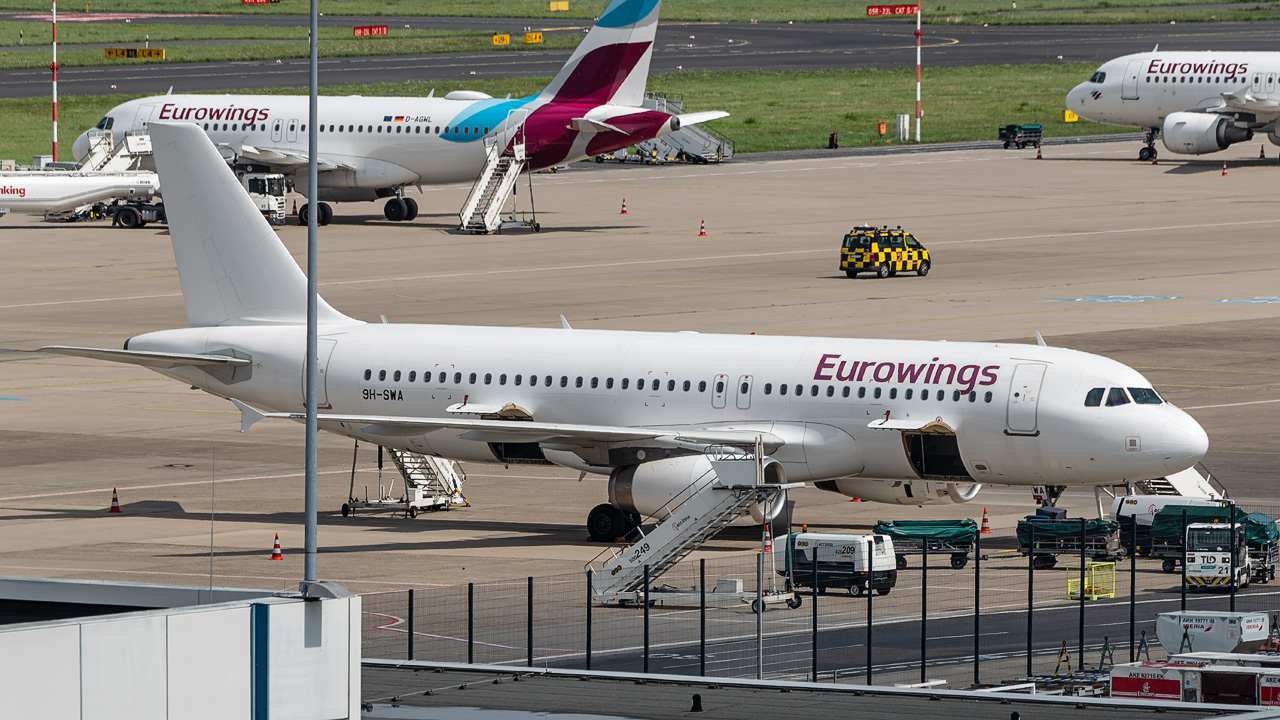 9H-SWA Eurowings (Avion Express Malta) Airbus A320-200