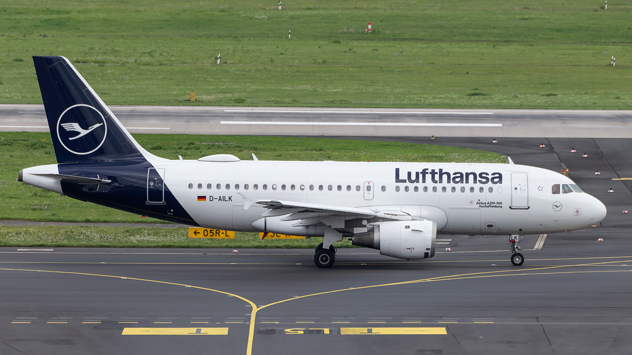 D-AILK Lufthansa Airbus A319-100