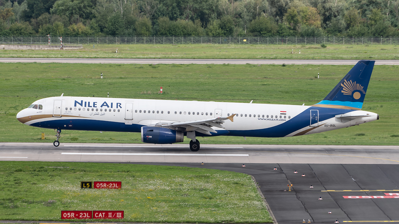 SU-BQL Nile Air Airbus A321-200