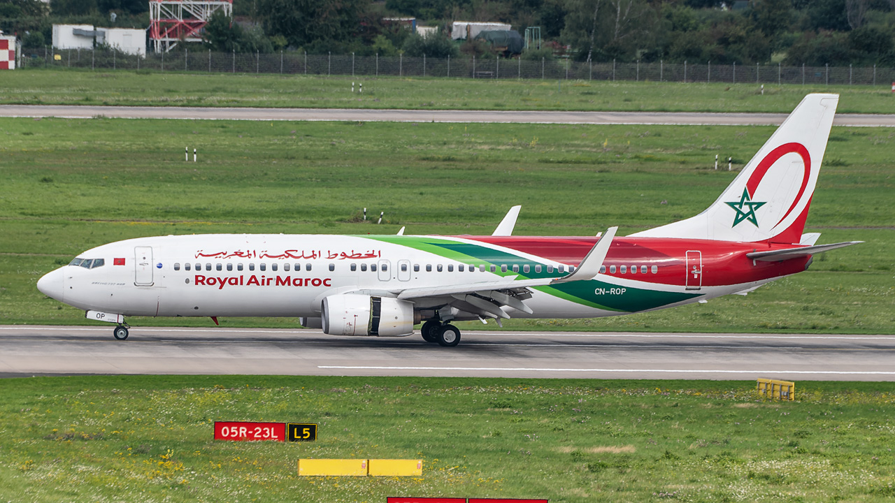 CN-ROP Royal Air Maroc (RAM) Boeing 737-800
