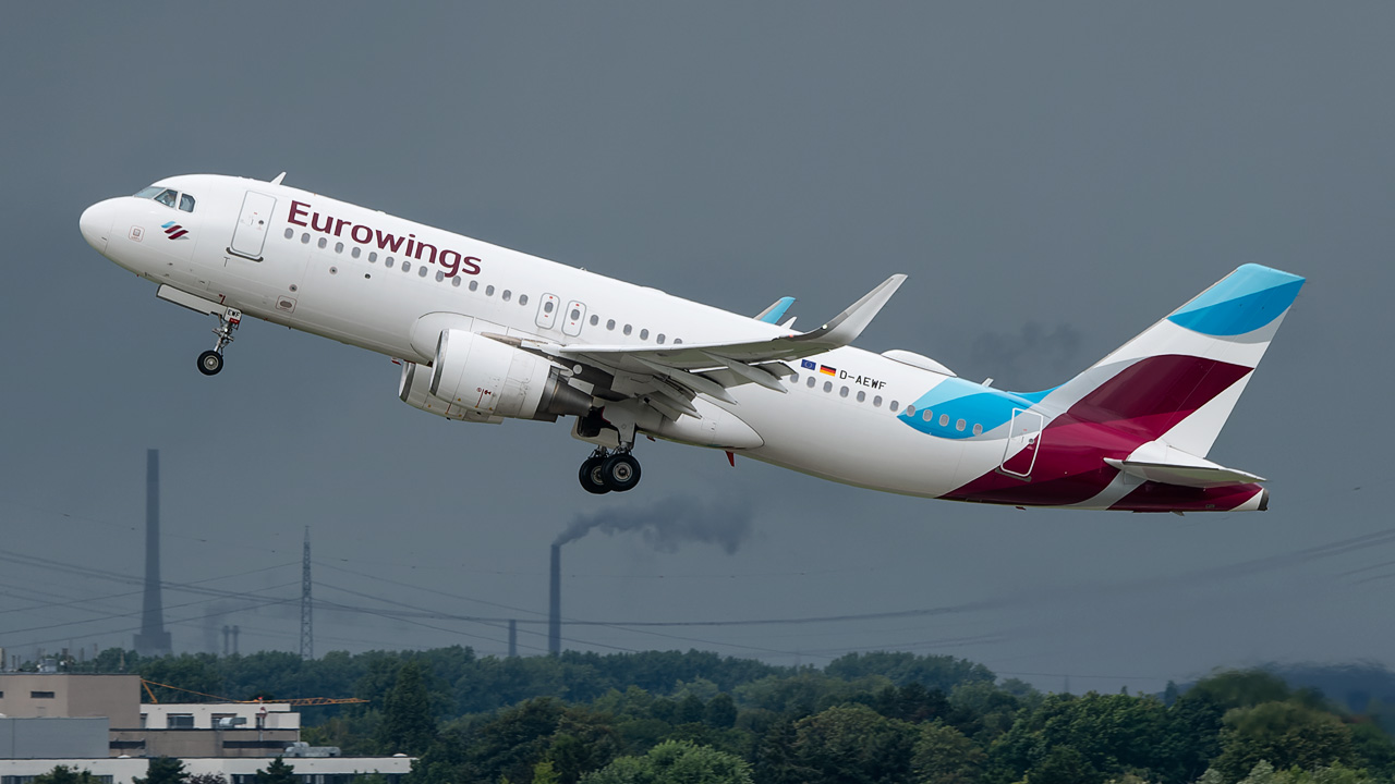 D-AEWF Eurowings Airbus A320-200/S