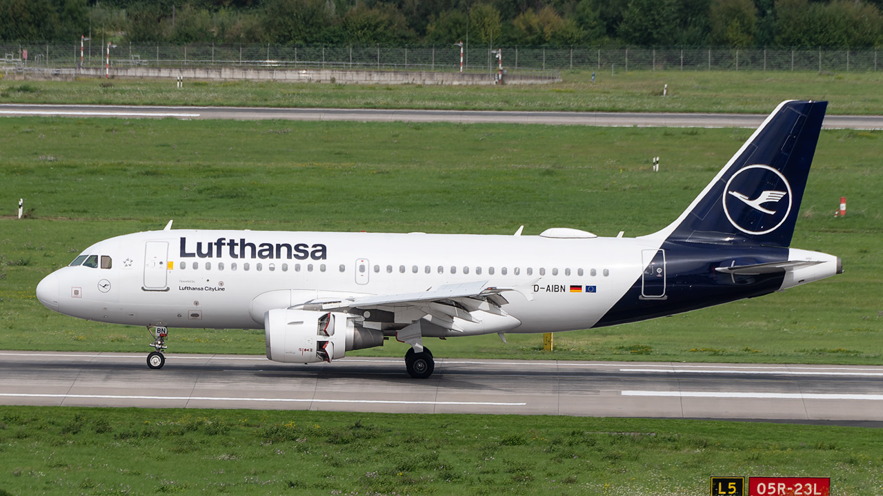 D-AIBN Lufthansa Airbus A319-100