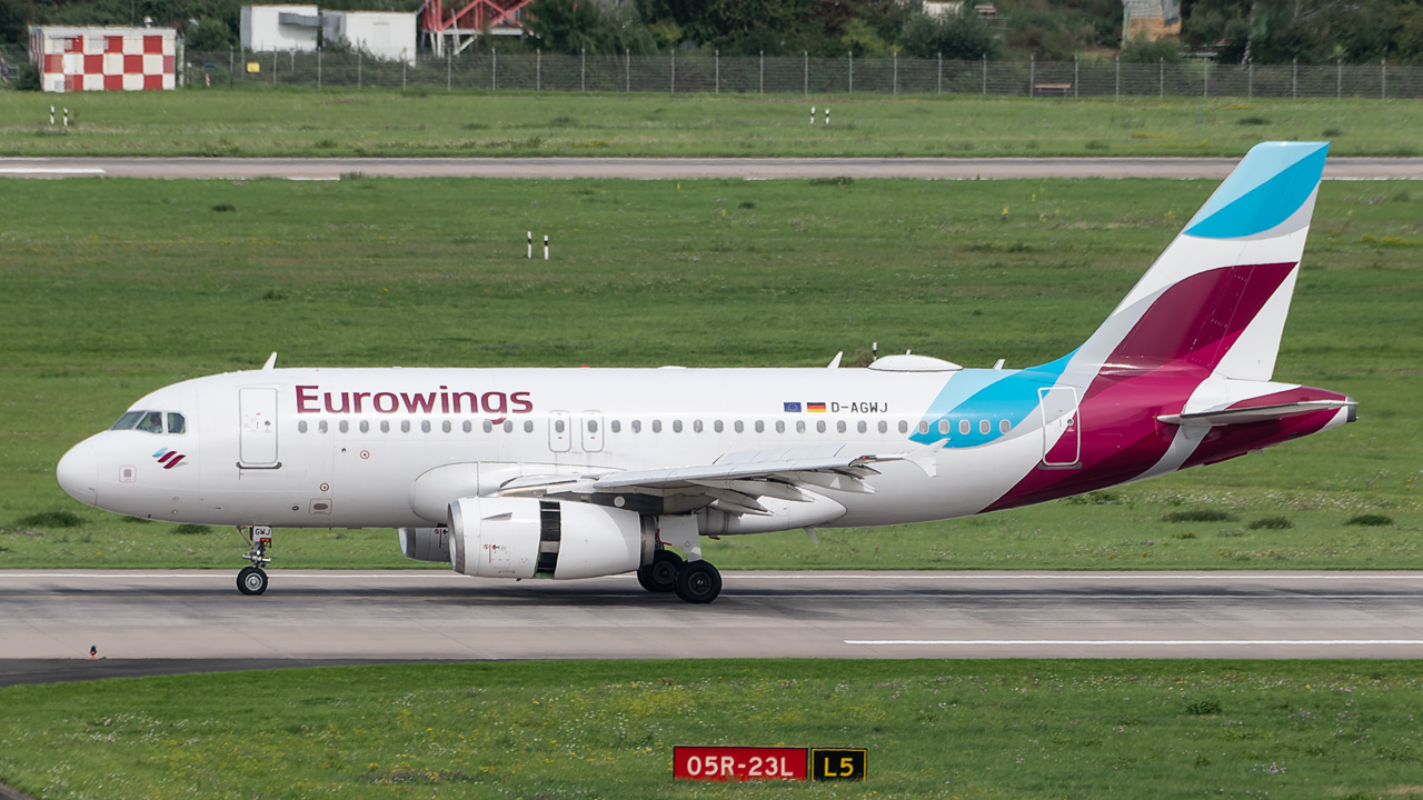 D-AGWJ Eurowings Airbus A319-100
