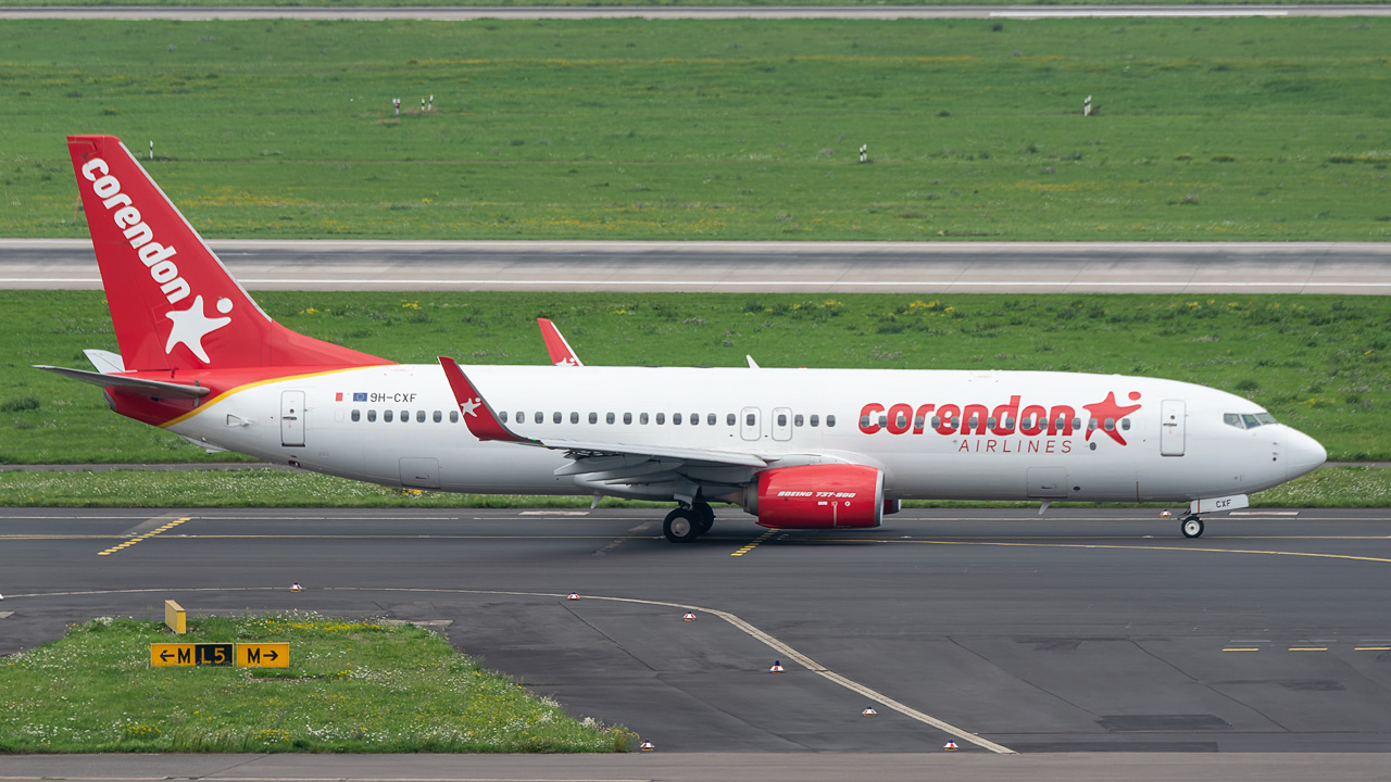 9H-CXF Corendon Airlines Europe Boeing 737-800