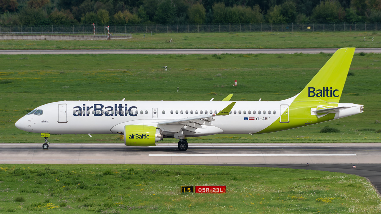 YL-ABI airBaltic Airbus A220-300