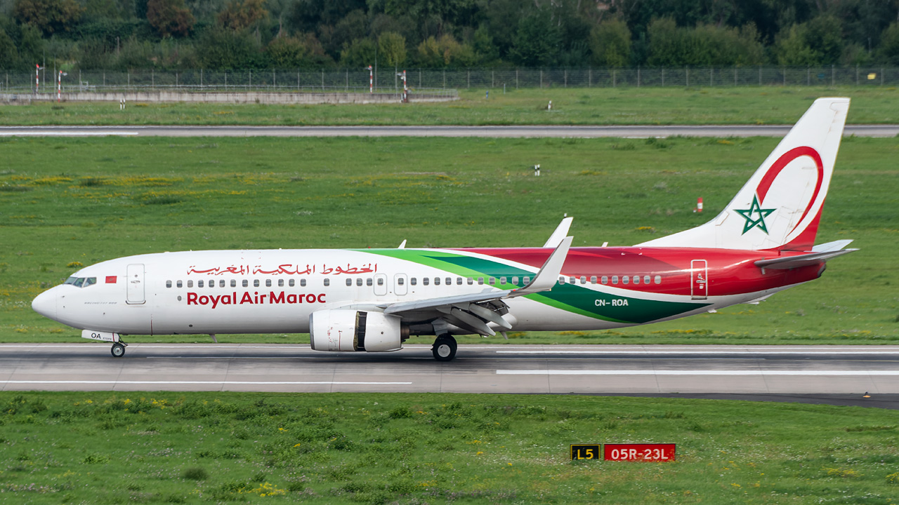 CN-ROA Royal Air Maroc Boeing 737-800