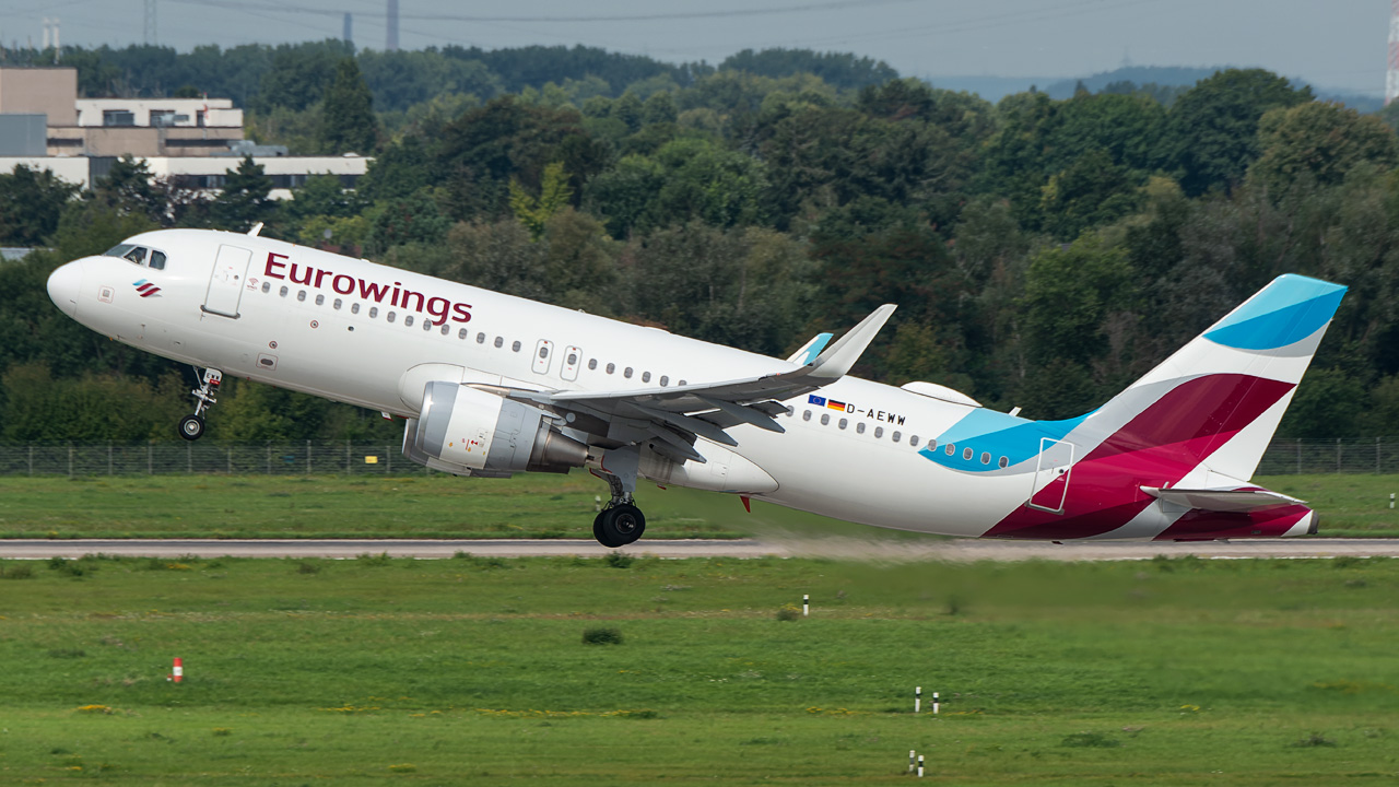 D-AEWW Eurowings Airbus A320-200/S